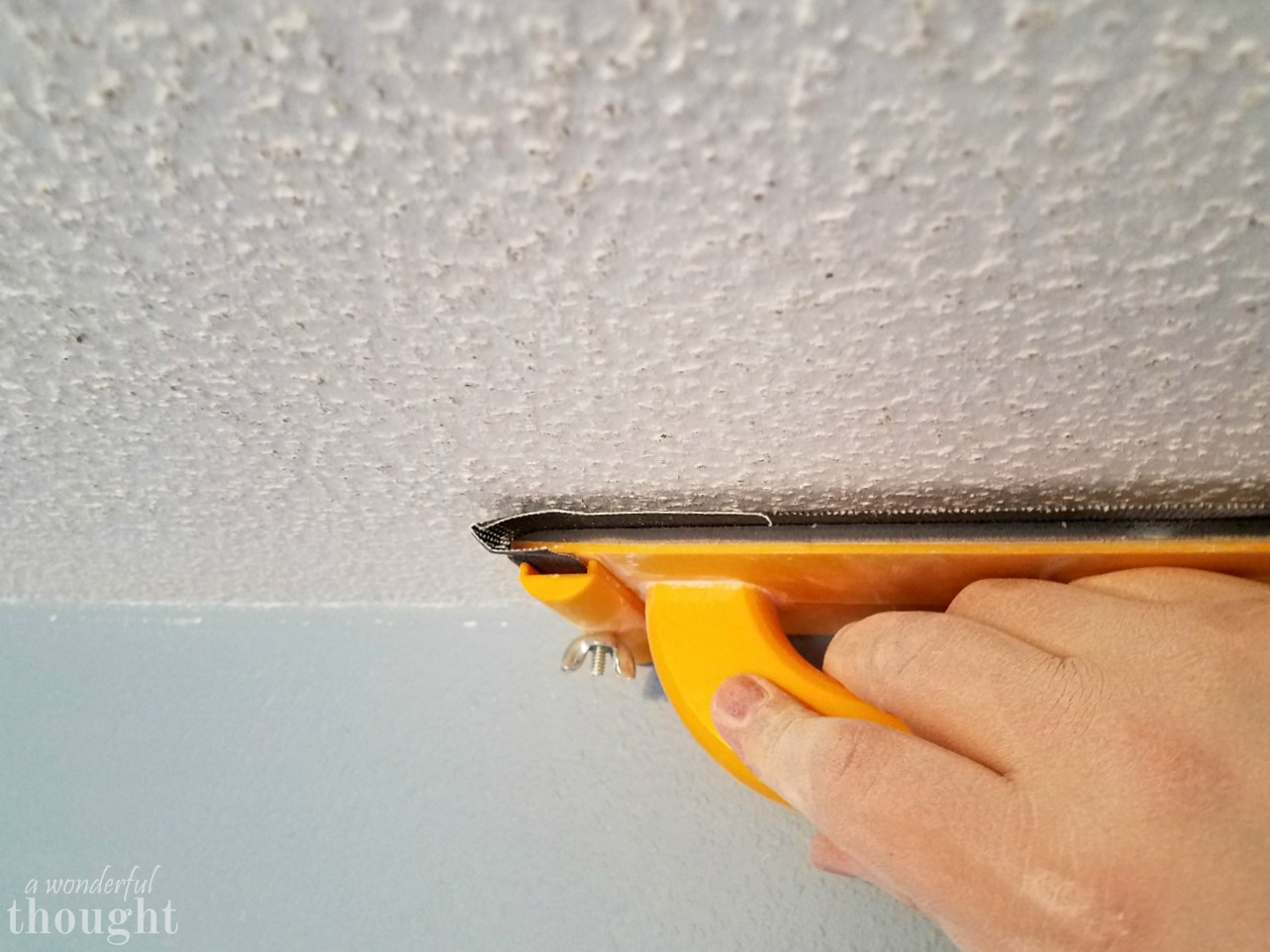 2 Ways To Remove Popcorn Ceilings - A Wonderful Thought