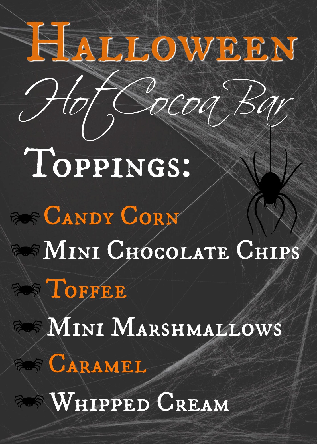 Tips for an Epic Haunted Hot Cocoa Bar 