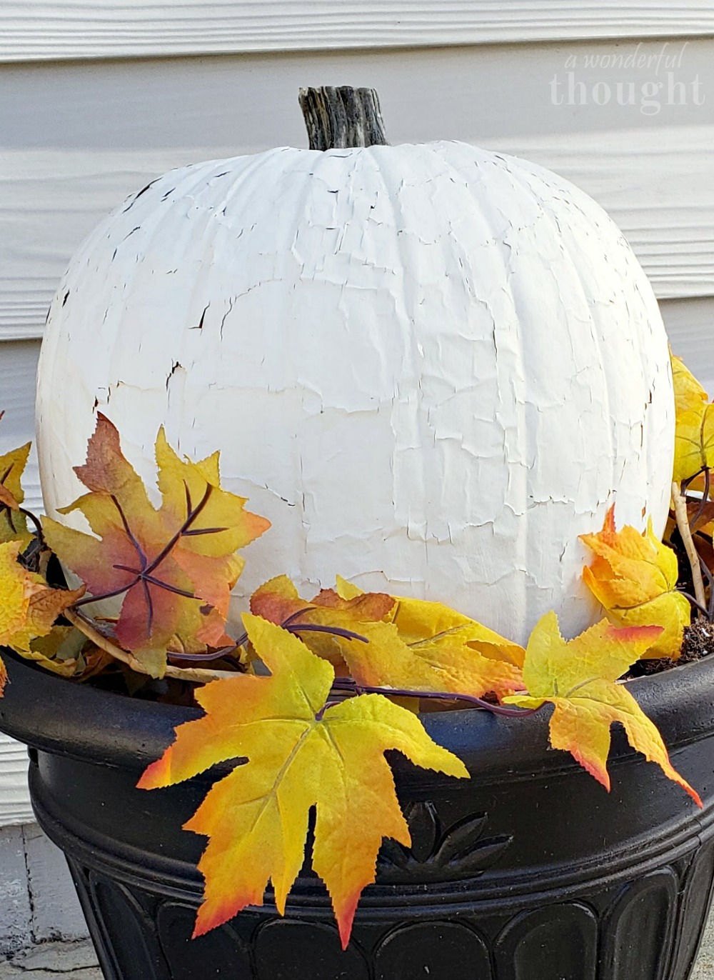 Tips for painting pumpkins: faux and real - A Wonderful Thought