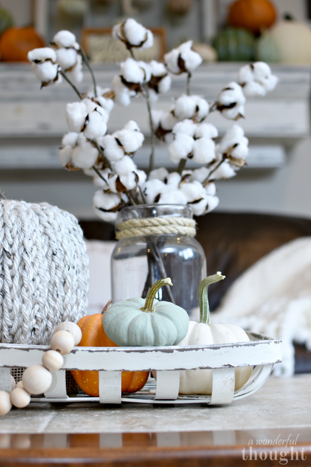 Tips for painting pumpkins: faux and real - A Wonderful Thought
