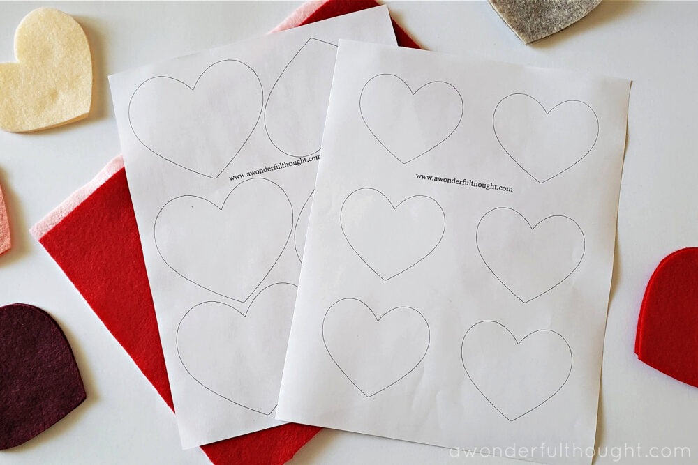 Standing hearts - A Wonderful Thought