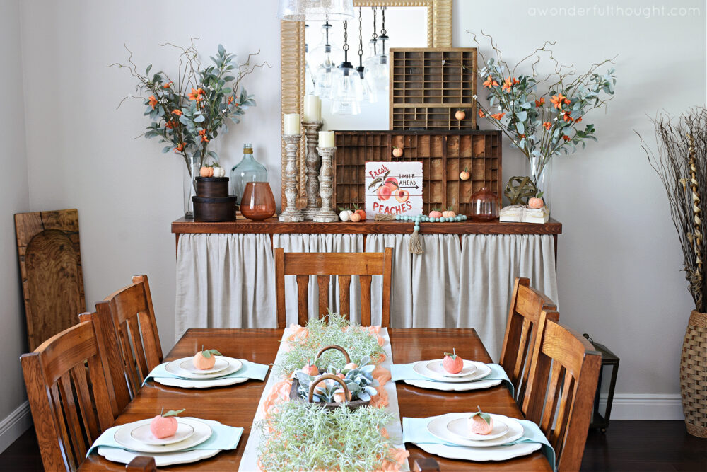 Peach Decor - A Wonderful Thought